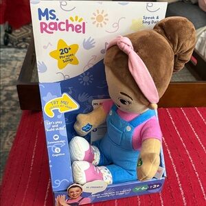 Rachel Speak & Sing Doll with Pink and Blue Outfit